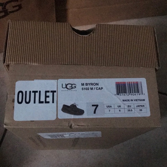 Mens UGG Chocolate Brown Slippers #7 - Picture 8 of 8